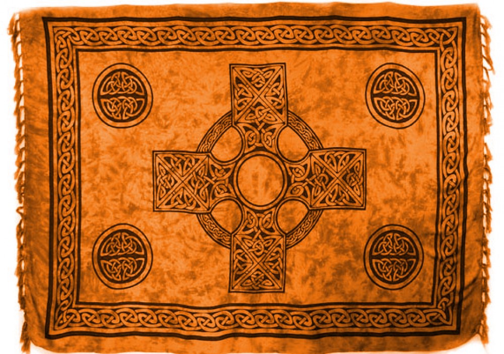 Batiksarong, keltisches Kreuz